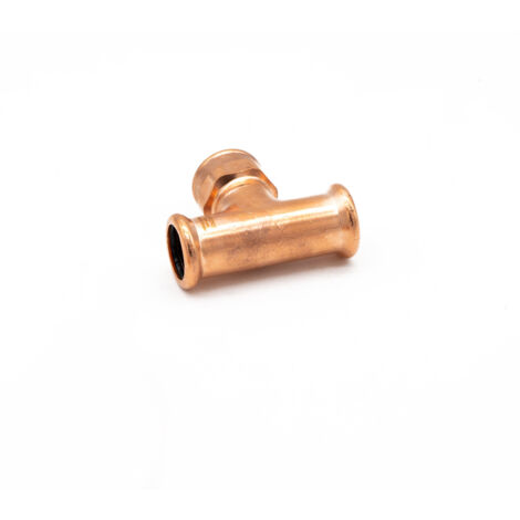 PrimaPress 22x22x3/4" FI Tee Copper Press Fitting (1/3)