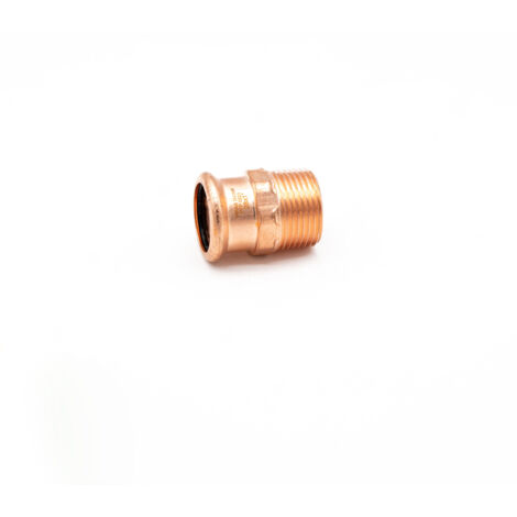 Premium Copper 28x1" MI Coupler for Water & Gas Systems (1/3)