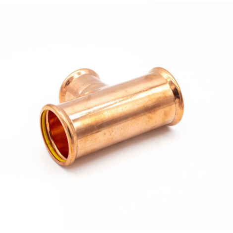 PrimaPress Copper Pressfit Gas Branch Tee 54x54x42mm (1/2)