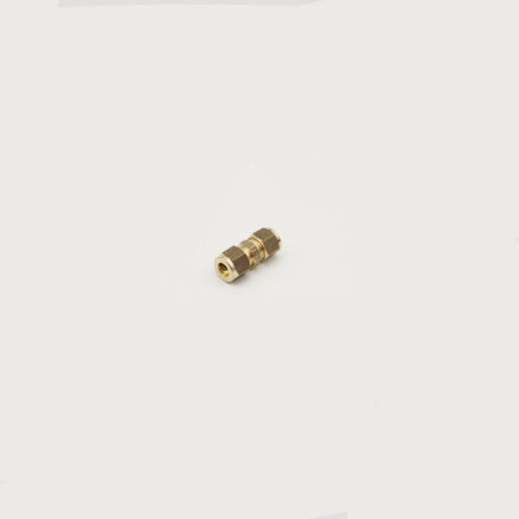 PrimaPlus Brass Compression Coupling 8mm Pack of 10 (1/2)