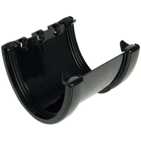 FloPlast Hi-Cap Union Bracket Black for Gutters (1/2)