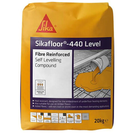 Sikafloor-440 Level Fibre Reinforced 20Kg for Underfloor Heating