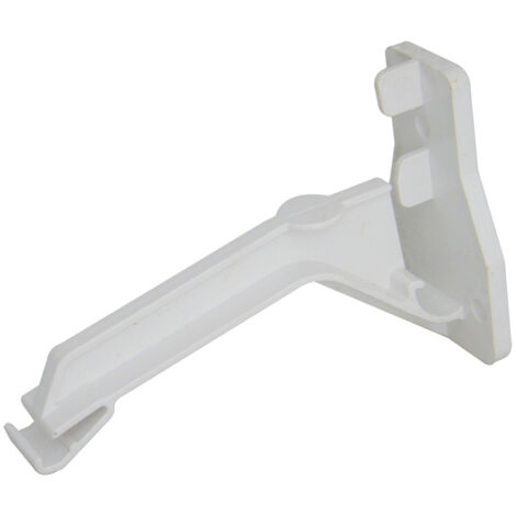 FloPlast White Top Hung Fascia Bracket for uPVC Guttering (1/2)