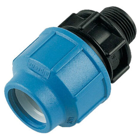 FloPlast 20mm Male Adaptor for MDPE Pipe - Durable Fitting