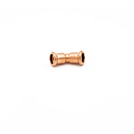 PrimaPress 15mm Copper 45 Degree Pressfit Elbow - Leak Detection (1/2)
