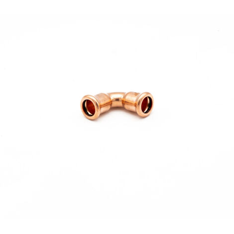 PrimaPress 15mm Copper 90 Degree Elbow Fitting - WRAS Approved (1/3)