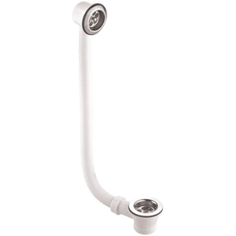 McAlpine 1.25" x 70mm Bath Combined Waste with Stainless Steel Grating