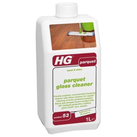 HG Parquet Cleaner Shine Restorer 1 Litre - Clean & Shine