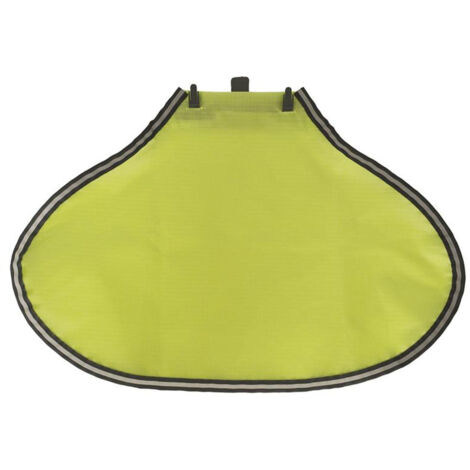ABUS Hi-Viz Yellow Mechanical Neck Guard for Safety Helmets