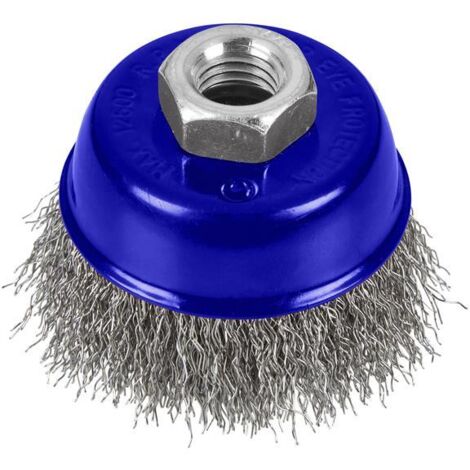 BlueSpot Tools 19219 Steel Wire Cup Brush 65mm M14 X 2 B/S19219