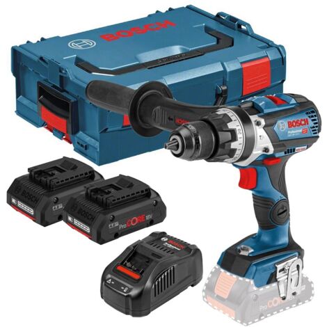 Bosch GSB 18V-110C B/L Combi Drill Kit 18V 2 x 4.0Ah ProCORE18V Li-ion - BSH6019