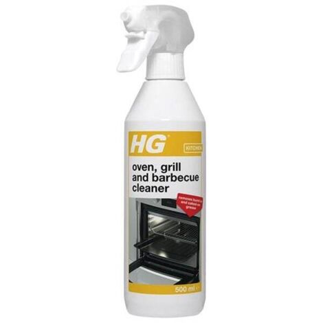 HG Oven Grill & Barbecue Cleaner BBQ Cleaning Spray 500ml H/G138050106 138050106