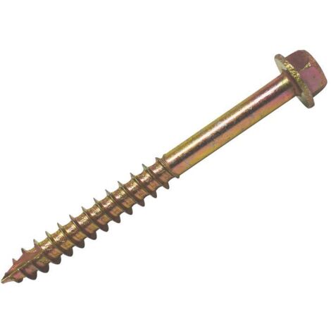 ForgeFix Spectre Coach Screw Hexagon Head ZY M10 x 80mm Box 50 FORSCS1080Y