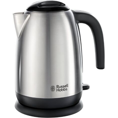 Russell Hobbs 23910 Adventure Brushed Stainless Steel Electric Kettle, 3000 W, 1.7 Litre