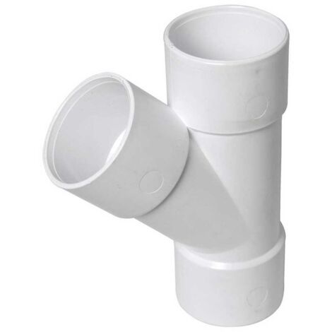 WS42W FloPlast 32mm 135deg Branch ABS Solvent White (1/2)