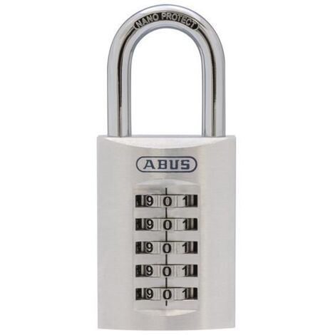 ABUS Mechanical 0081784 183AL/45 Aluminium Combination Lock ABU183AL45