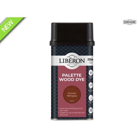 Liberon 126735 Palette Wood Dye Victoria Mahogany 250ml LIBWDPM250N
