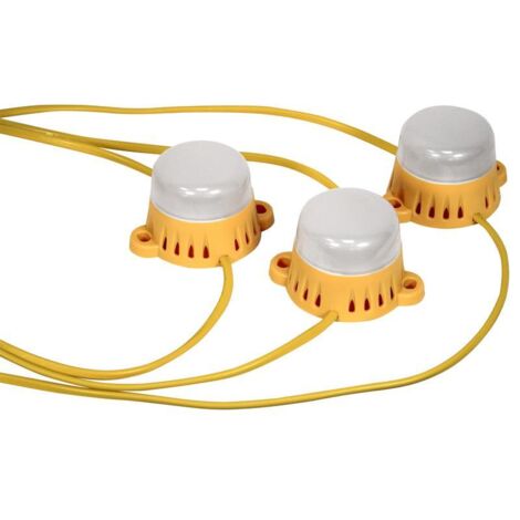 Lighthouse HI-22LED-B LED Festoon Lights 22M 10 Bulbs 110V L/HSLEDFESTL (1/3)
