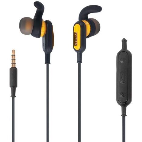 Dewalt 190 9032 DWG Jobsite Wired Earphones DWT1909032