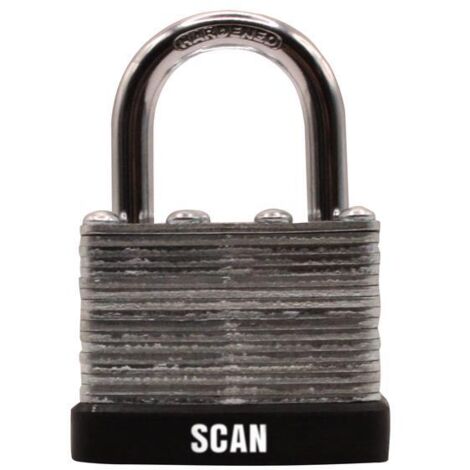 Scan QC0140 Laminated Steel Padlock 40mm SCAPLLAM40 (1/2)