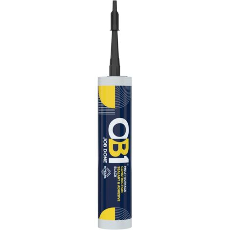 OB1 Hybrid Sealant And Adhesive Silver 290ml Fungal Resistant OB130617355