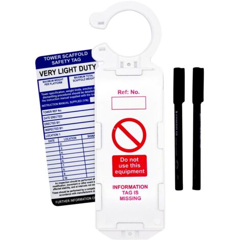 Scan TG12KIT Tower Tag Kit SCATOWTAGS (1/2)