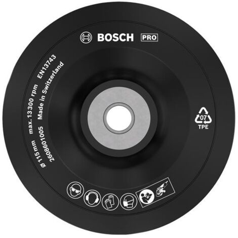 Bosch 2608601005 PRO Backing Pad 115mm M14 BPA608601005