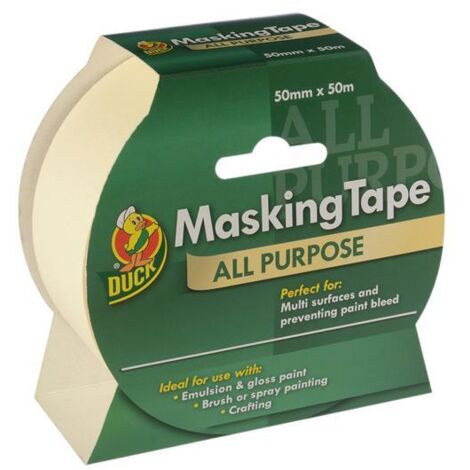 Shurtape 260196 Duck Tape All-Purpose Masking Tape 50mm x 50m SHU260196 (1/5)