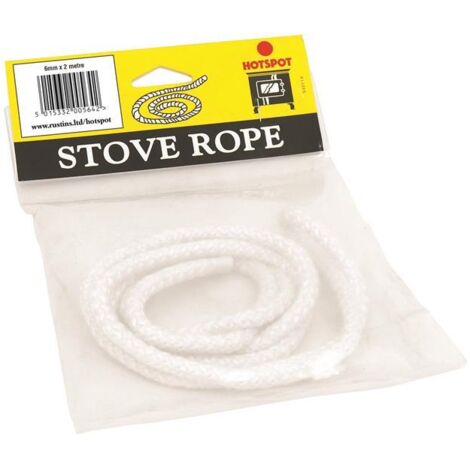 Hotspot HS220620 Stove Rope 6mm x 2m HOT220620
