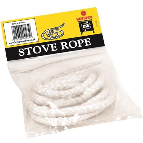 Hotspot HS220720 Stove Rope 8mm x 2m HOT220720