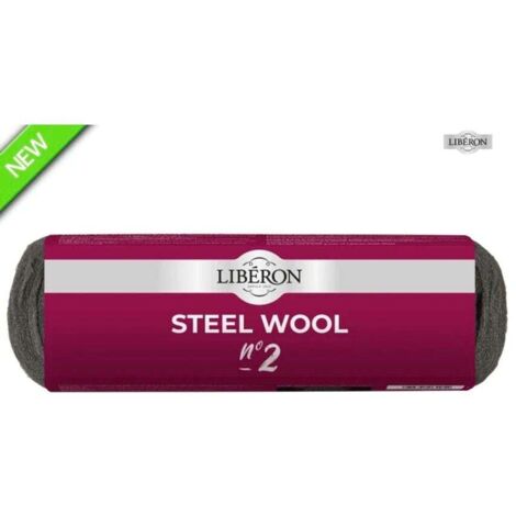 Liberon 126943 Steel Wool Grade 2 Medium 250g LIBSW2250GN