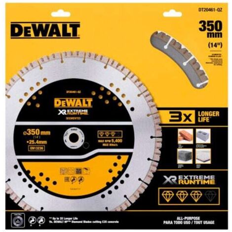 DeWalt Elite Series All Purpose Diamond Wheel 355 X 25. 4mm