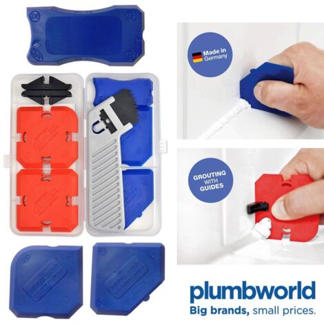 Cramer Fugi 5 Piece Grouting & Silicone Profiling & Applicator Tool Kit in Box