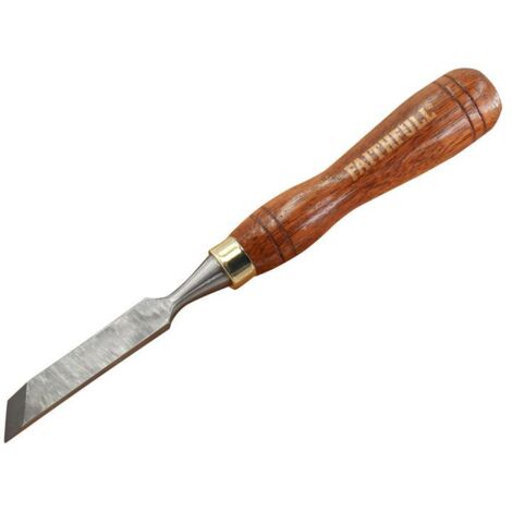 Faithfull Skew Carving Chisel 12.7mm 1/2in FSC 100% FAIWCARV12F (1/3)