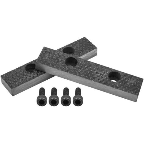 Faithfull RPV05-MTJ3 Spare Jaws For Vice Clamp FAIMV75SG 75mm (3in) FAIMV75JAWS