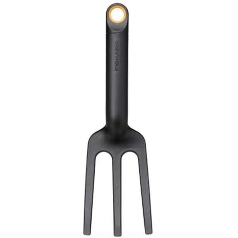 Fiskars FSK1072103 Solid Steel Weed Fork for Gardening and Weeding Tasks (1/2)