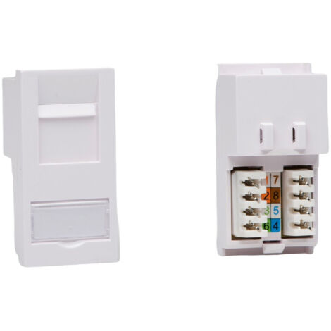 Varilight RJ45 Cat 6 DataGrid Module Single Space Black