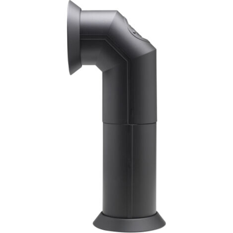 Dimplex Extendable Stove Pipe in Black, Compatible with Club, Springborne, Tango and Brayford Stoves