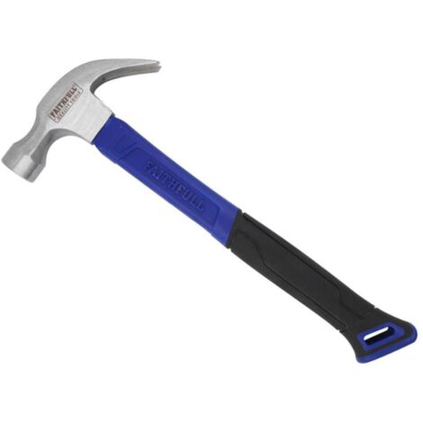 Faithfull Claw Hammer Fibreglass Shaft 454G (16Oz)