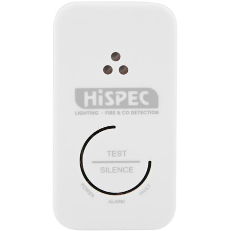 Hi-Spec HSA/BC/RF10-PRO Radio Frequency Carbon Monoxide Alarm with 10-Year Lithium Battery (1/4)