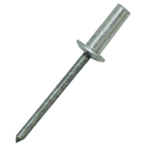 Jrp Riveting Products 3.2 x 8mm Steel Dome Head Rivets - Box of 1000 (1/2)