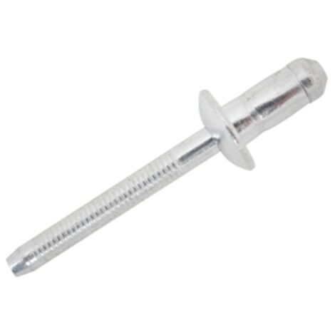Jrp Riveting Products 4.8 x 11.5mm Aluminium Dome Head Rivets - Box of 250 (1/2)
