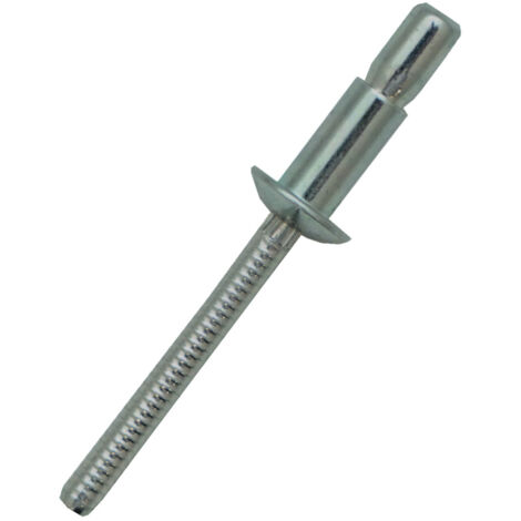 Jrp Riveting Products 4.8 x 14.5mm Steel Dome Head - Box of 250 (1/2)