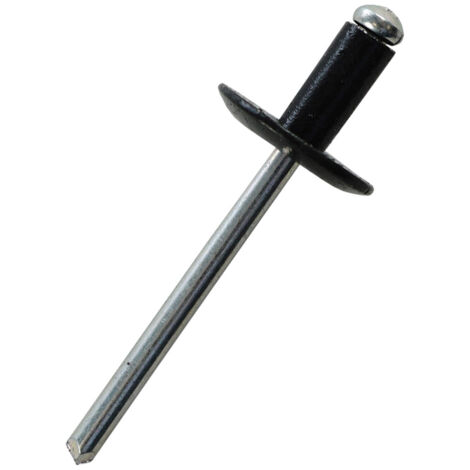 Jrp Riveting Products 4.8 x 14mm Black Rivets - Box of 200 (1/2)