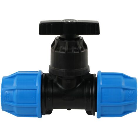 John Guest MDPE Compression Stop Tap - 20mm (1/3)