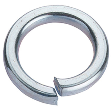 Unifix Single Coil Square Spring Washers DIN 7980 BZP - M20 - Box of 100