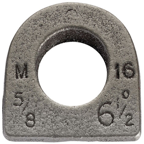 6.1/2 Degree Taper Washers S/Col - M16 / 5/8" - Box of 100