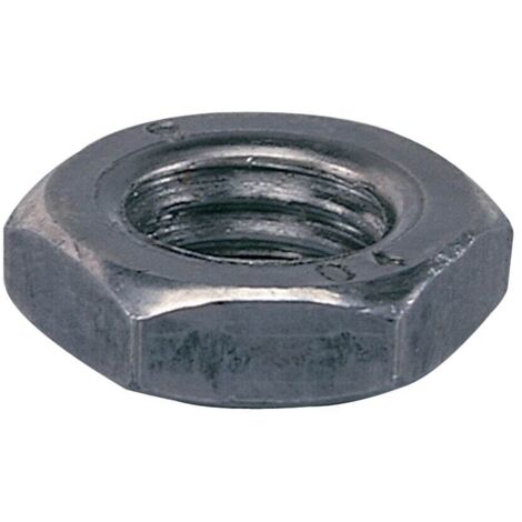1/2 UNF Steel Hex Lock (Half) Nut- you get 25