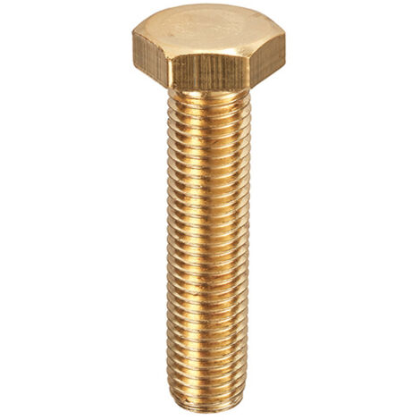 Unifix Brass Hexagon Setscrews M12 X 40 - Box of 50 (1/2)