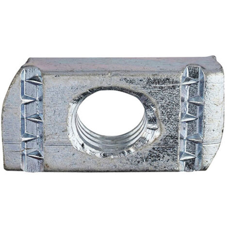 Plain Channel Nuts BZP - M6 (1/2)
